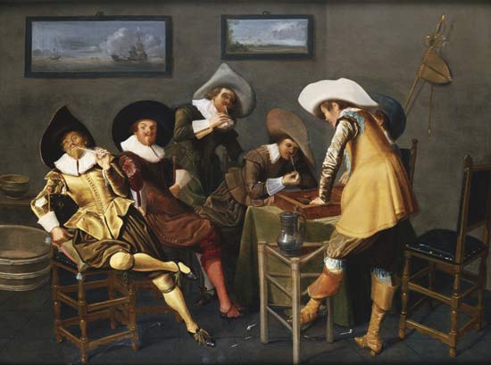 A Gentlemen  1627   by Dirck Hals   1591-1656   Location TBD
